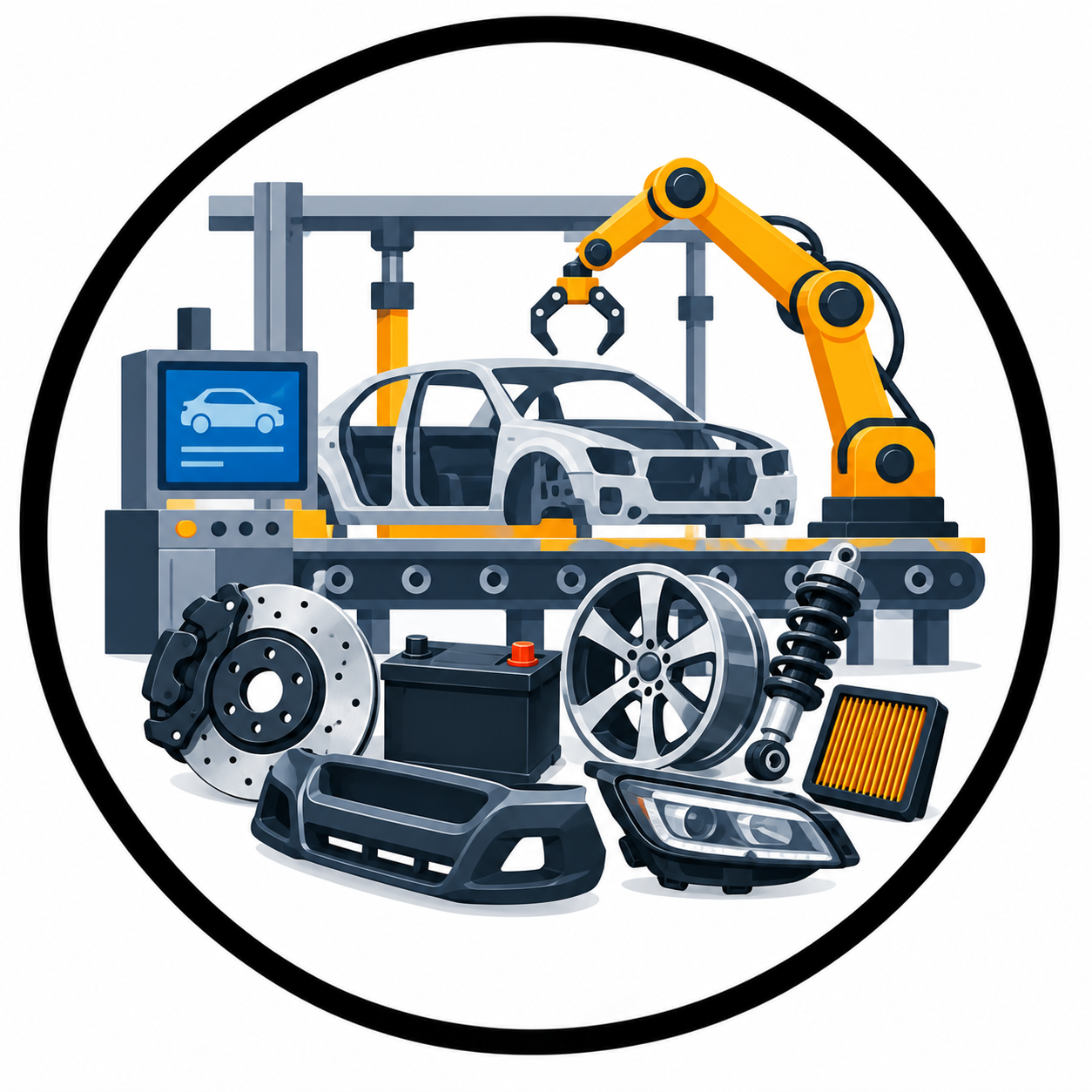 End-of-Life Vehicles (ELV) automotive manufacturing emblem.png