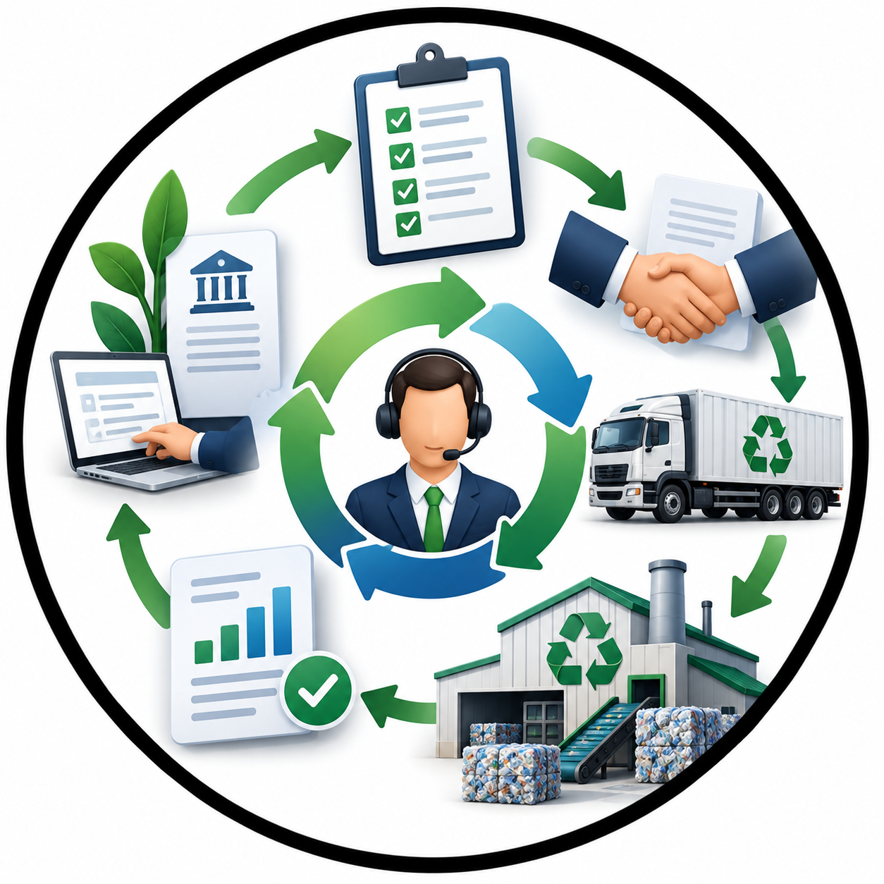 Plastic Waste circular waste management support cycle.png
