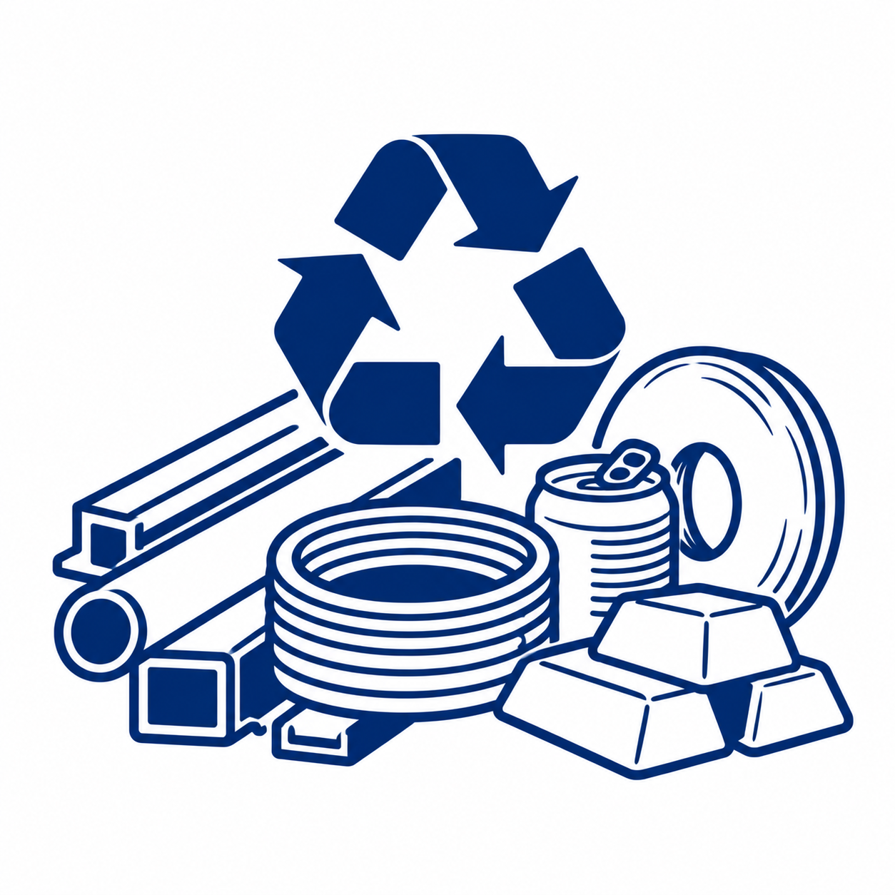 Who We Are non ferrous metals recycling icon.png