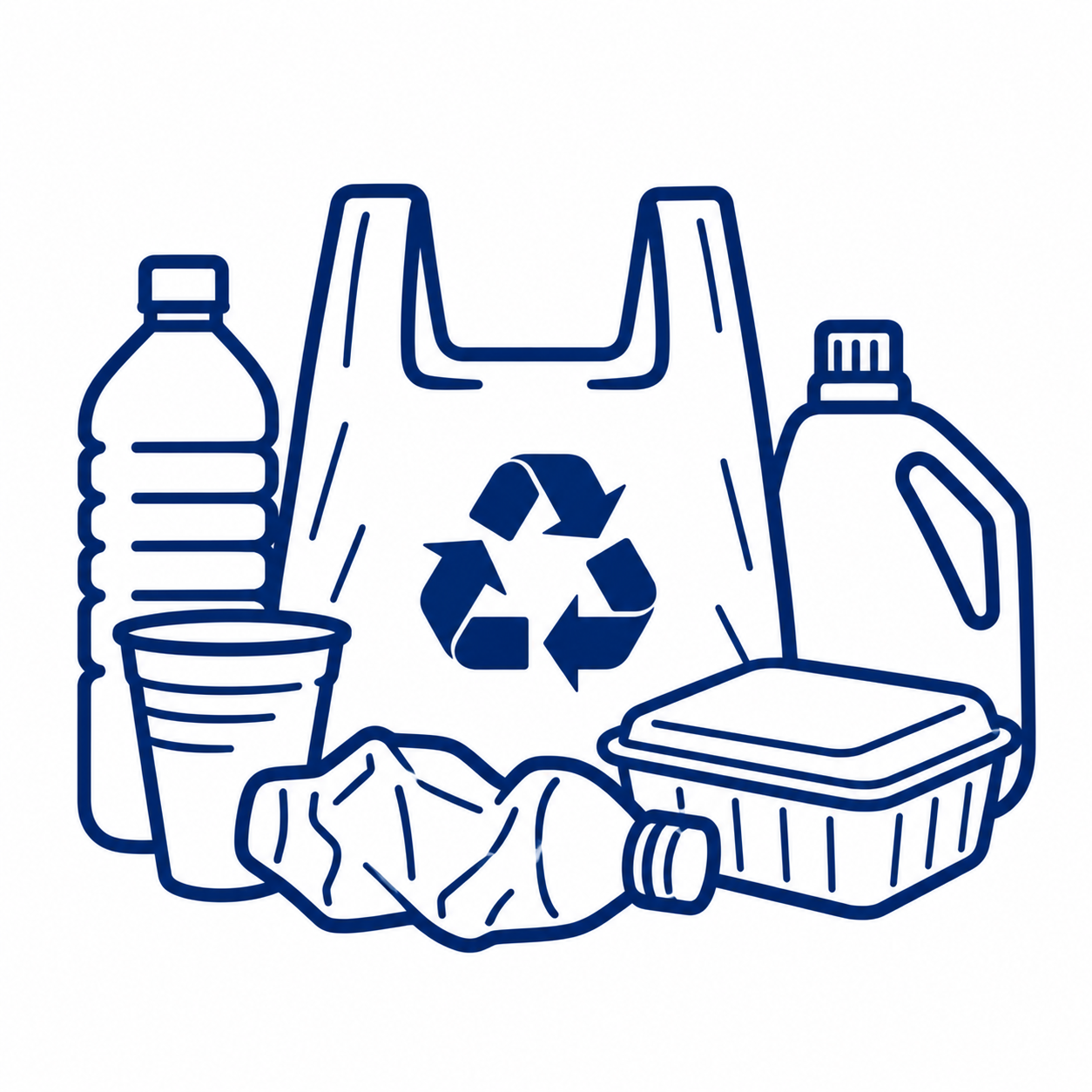 Who We Are plastic recycling collection icon.png